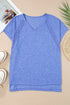 Crochet Lace Detail Oversized Tee